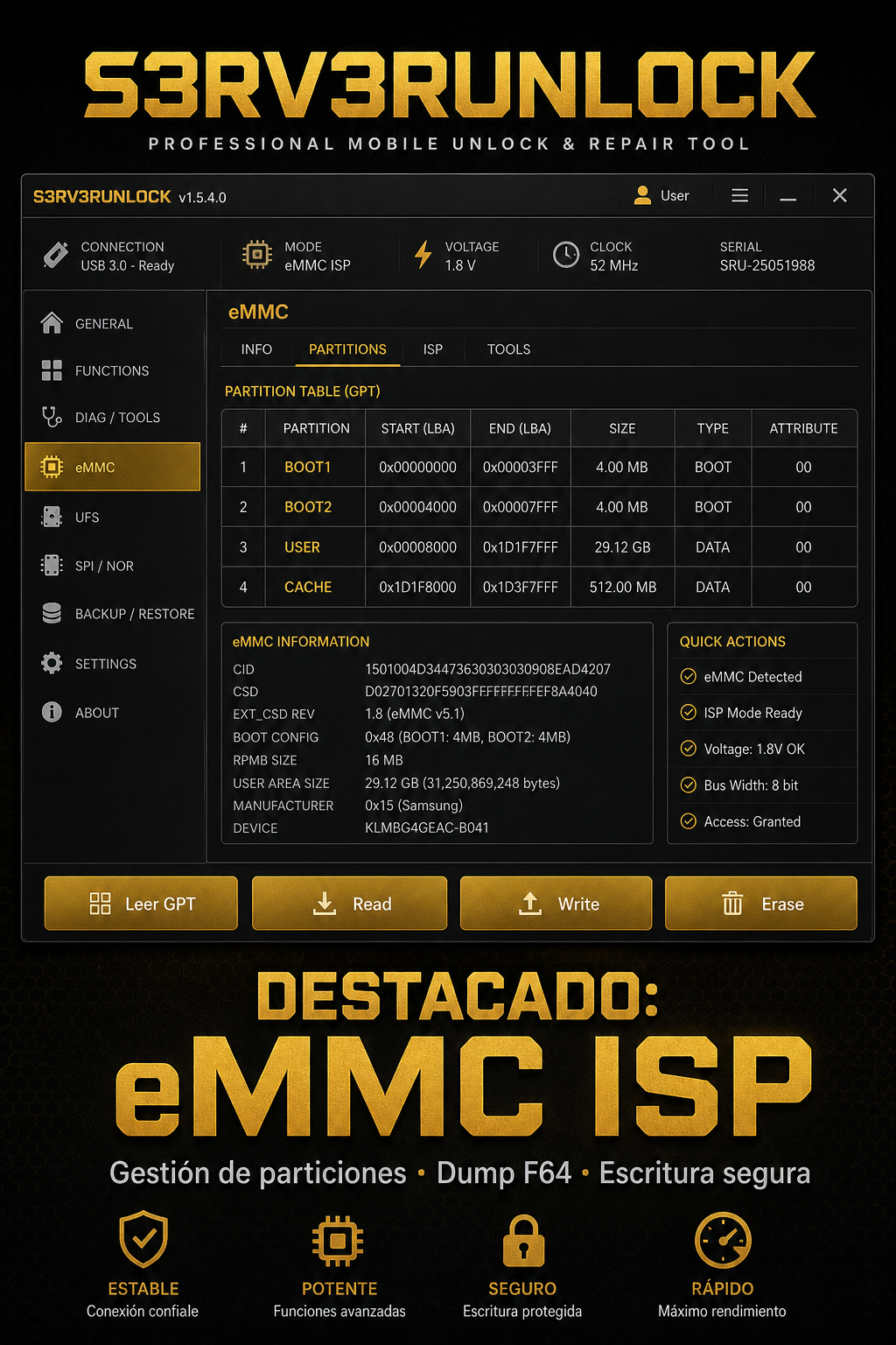 S3RV3 Tool Licencia 3 Meses